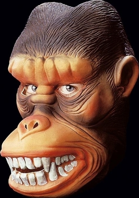 Masca de Gorila din cauciuc, Nr. 2, Carnaval24