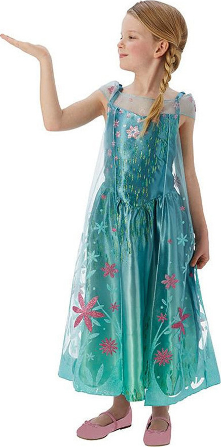 Costum Elsa Frozen S  3-4 ani