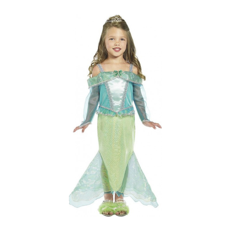 Costum Printesa Sirena fetite 3-4 ani