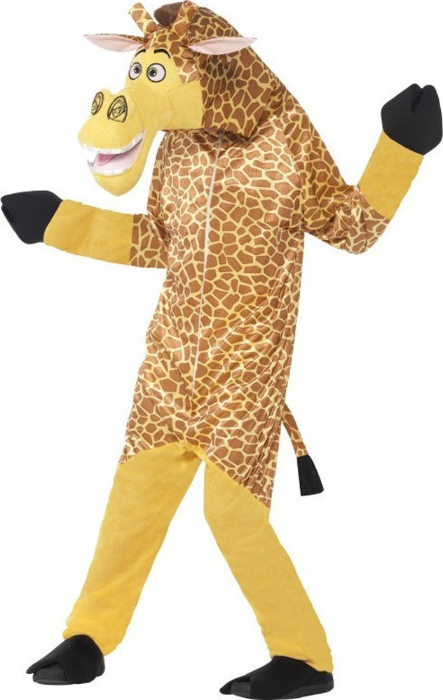 Costum Melman Girafa Madagascar 7-9 ani