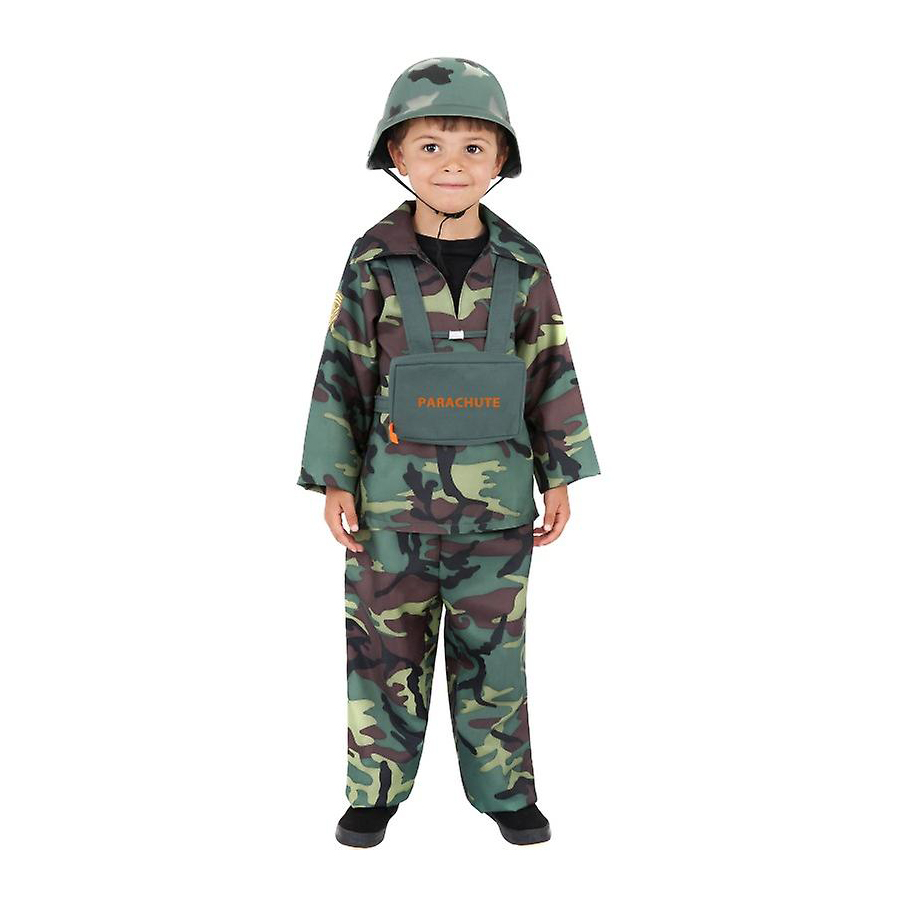 Costum Soldat Parasutist baieti 4-6 ani