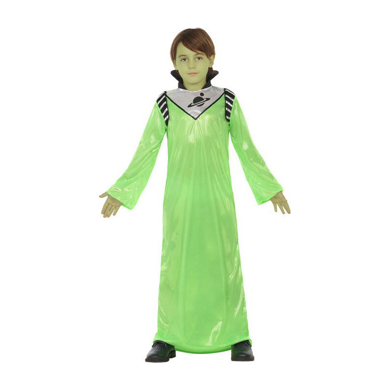 Costum Extraterestru Little Green Man 5-6 Ani 115-130 cm