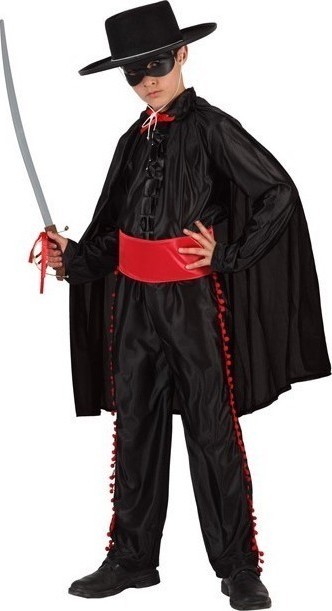 Costum Zorro copii 3-4 ani