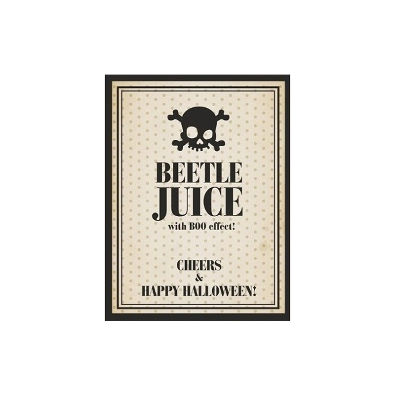 Eticheta Bauturi Beetle Juice