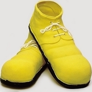 Pantofi Clovn galbeni pentru Adulti