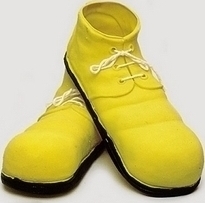 Pantofi Clovn Copii galbeni