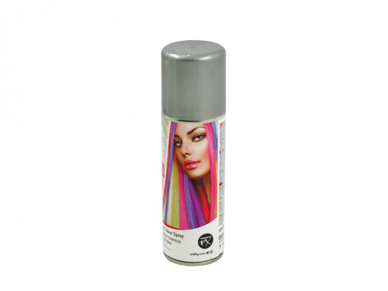 Spray colorant pentru par 125 ml argintiu