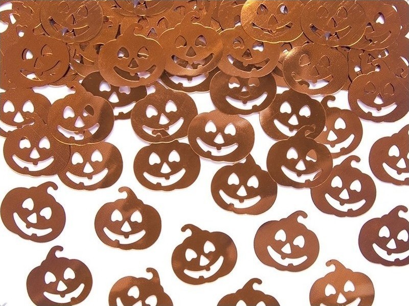 Confetti Metalizat Halloween Dovleci
