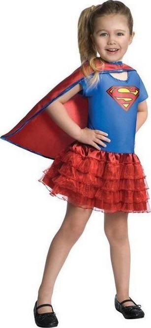 Costumatie Supergirl fetite 3-4 ani