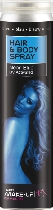 Spray UV pentru corp si par albastru