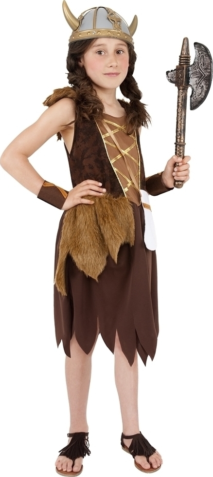 Costum Viking fetite 10-12 ani