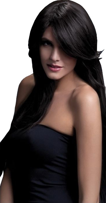 Peruca Amber satena, Nr. 1, Carnaval24