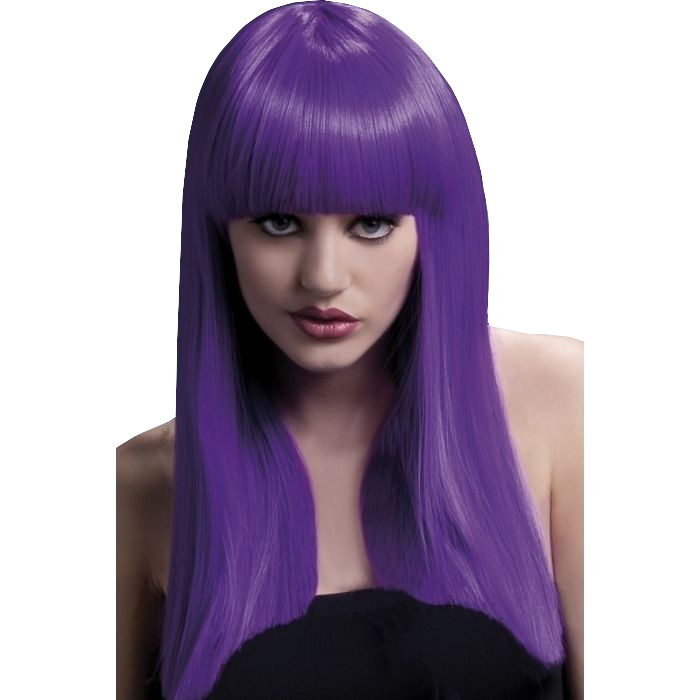 Peruca profesionala Alexia mov, Nr. 1, Carnaval24