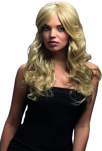 Peruca profesionala Nicole blond inchis, Nr. 1, Carnaval24