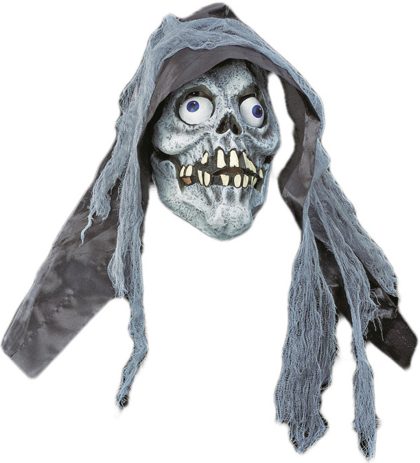 Masca Halloween - Schelet cu Gluga, Nr. 1, Carnaval24
