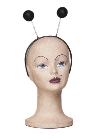 Cordeluta cu antenute, Negru, Nr. 1, Carnaval24