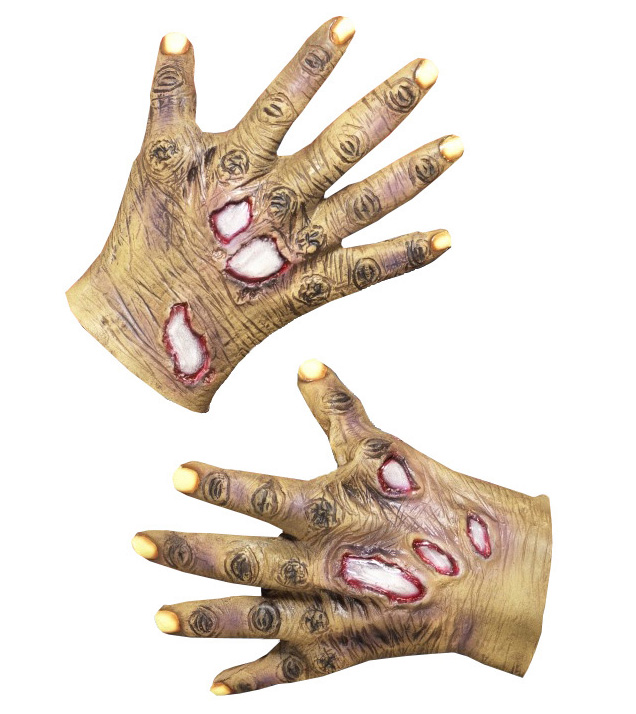 Manusi Zombie latex, Nr. 1, Carnaval24