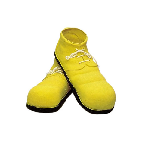 Pantofi Clovn pentru Adulti, marimea 31, Galben, Nr. 2, Carnaval24
