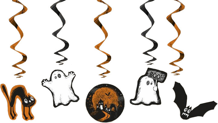 5 Set Ghirlande Halloween, Nr. 1, Carnaval24