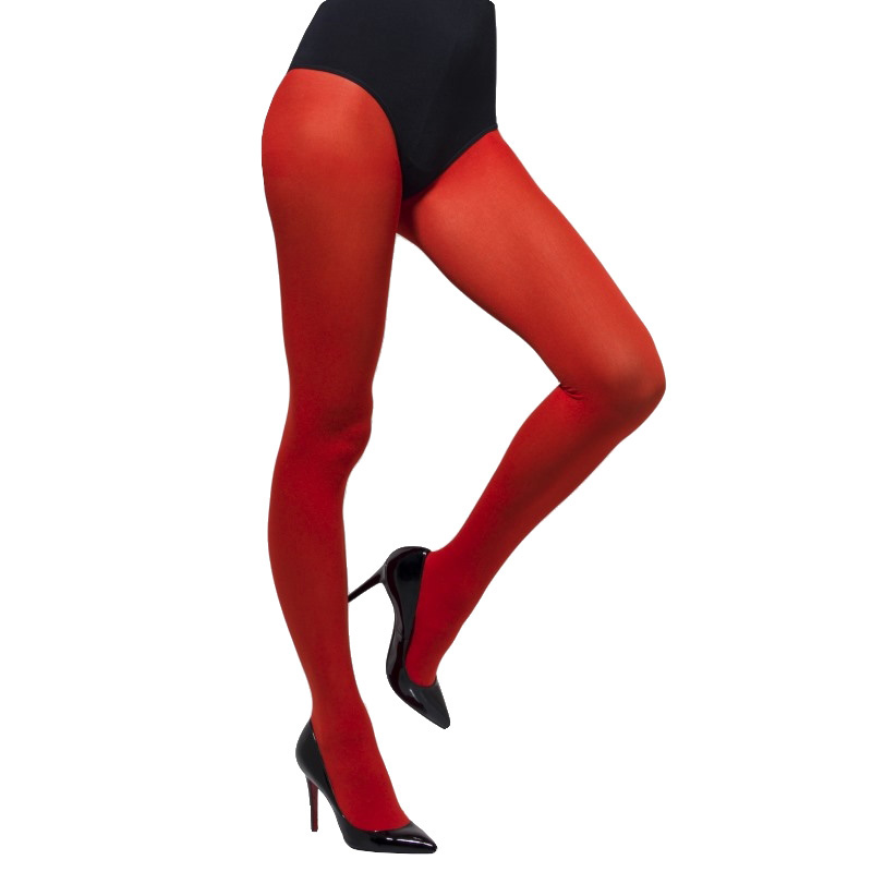 Ciorapi dama lungi, Rosu, Nr. 2, Carnaval24