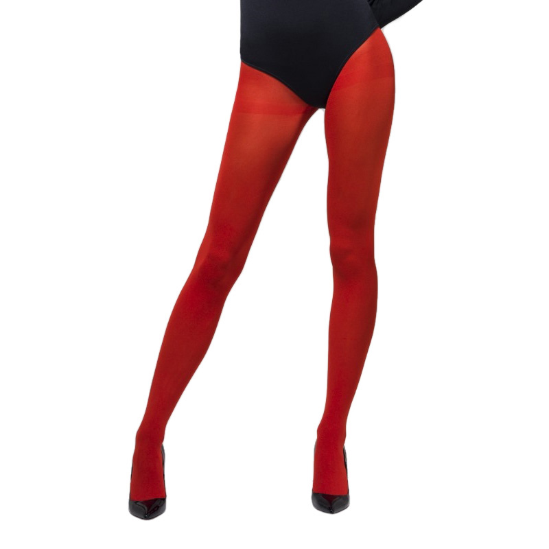 Ciorapi dama lungi, Rosu, Nr. 1, Carnaval24