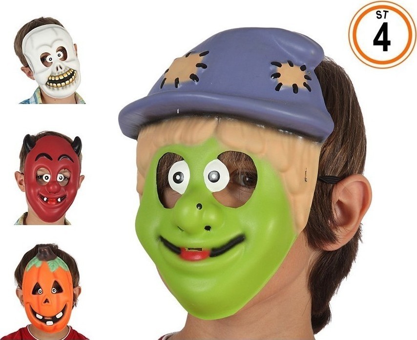 Accesorii Carnaval Copii - Masca Halloween pentru copii, Multicolor, Carnaval24