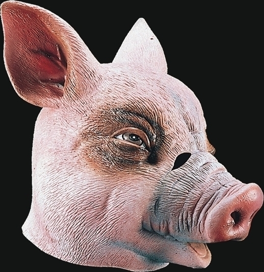 Masca Porcusor din Latex, Nr. 2, Carnaval24