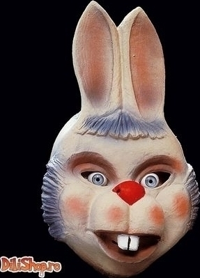 Masca Iepure din cauciuc pentru Adulti, Nr. 2, Carnaval24