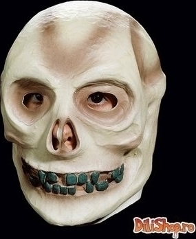 Masca Halloween - Craniu fosforescent, Nr. 2, Carnaval24