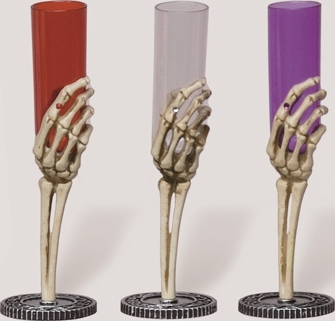 Pahar Halloween Mana Schelet, Multicolor, Nr. 2, Carnaval24