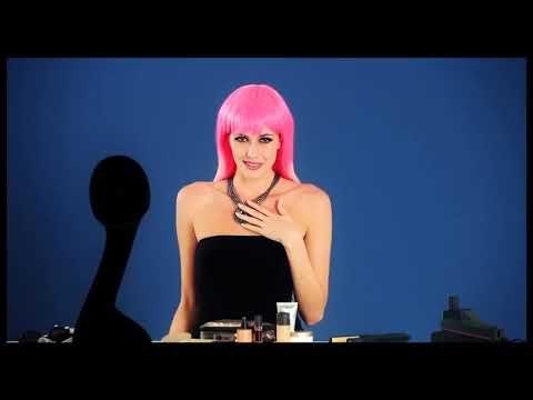 Peruca Emily albastra, Nr. 3, Carnaval24