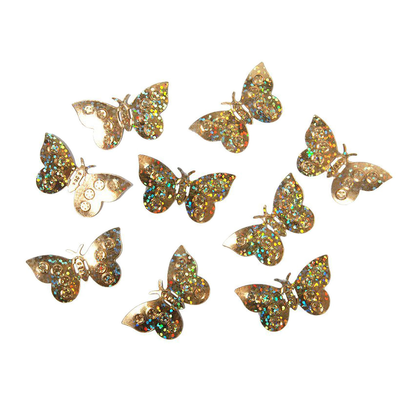 Confetti Holografic Fluturi Aurii, Nr. 1, Carnaval24