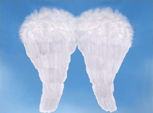 Pereche Aripi Inger Albe 52x45cm, Nr. 2, Carnaval24