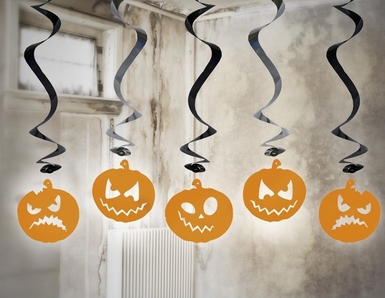 5 Ghirlande Verticale Dovleci Halloween, Nr. 2, Carnaval24
