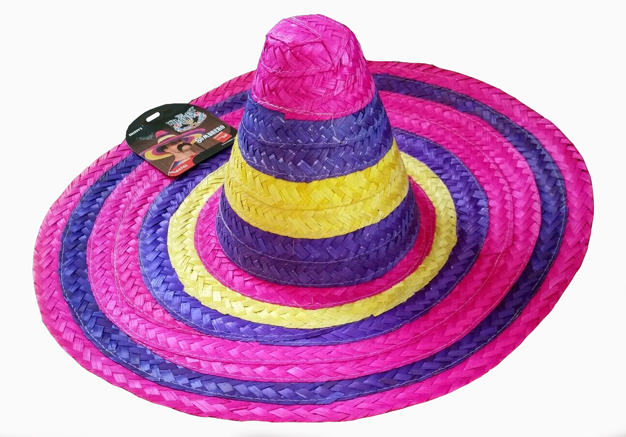 Sombrero mexican adulti multicolor , Nr. 2, Carnaval24