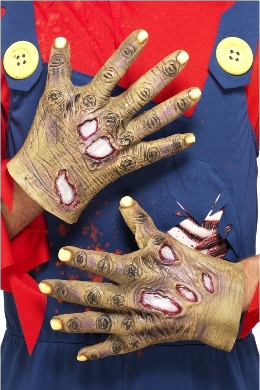 Manusi Zombie latex, Nr. 2, Carnaval24