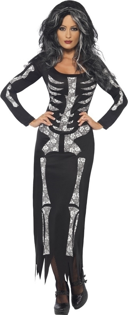 Rochie Schelet Halloween L, Nr. 1, Carnaval24