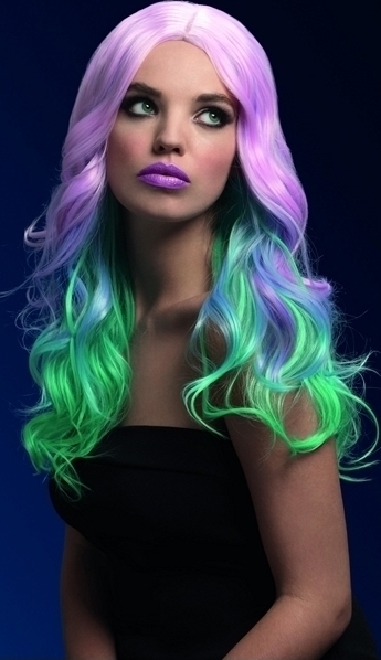 Peruca profesionala Khloe pastel ombre, Nr. 2, Carnaval24