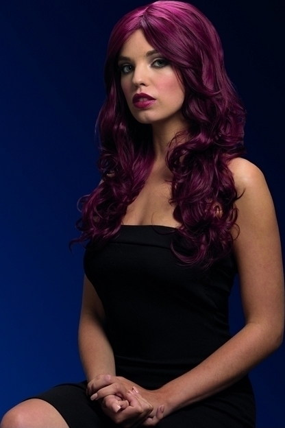 Peruca profesionala Nicole roscata, Nr. 2, Carnaval24