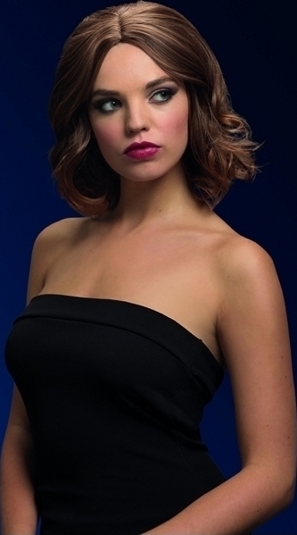 Peruca Olivia saten deschis, Nr. 2, Carnaval24