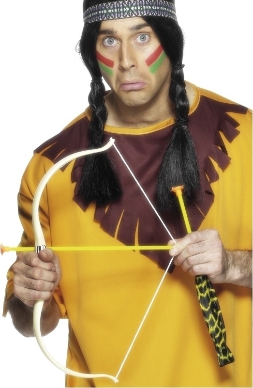 Accesorii Costume - Arc Indian cu sageti, Carnaval24
