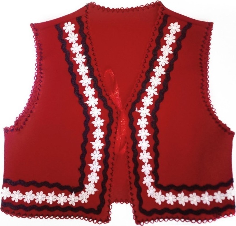 Costume Populare Romanesti - Vesta Nationala Baieti 8-9 ani, Carnaval24